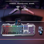 雷蛇键盘真机械手m感鼠标套装电竞游戏电脑有线无线垫键鼠三件套