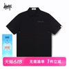 KERWATS可维斯品牌大码男女情侣无性别英文胸花美式冰丝POLO短袖