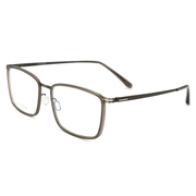 法尔滋男女时尚潮款眼镜架纯钛金属大方框近视眼镜框9664