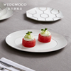 wedgwood威基伍德白金几何餐具，欧式骨瓷盘子餐具餐盘欧式西餐盘