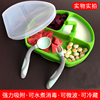 宝宝硅胶餐盘儿童餐具分格盘吸盘式辅食碗婴儿学吃饭训练勺子套餐