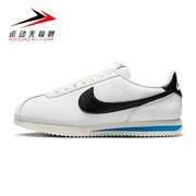 Nike耐克女鞋2024夏季CORTEZ锯齿状阿甘皮面休闲鞋DN1791-100