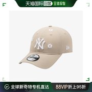 韩国直邮NEW ERA ACC MLB DAIZY 花纹 纽约洋基队 棒球帽 平沿