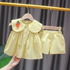 0123岁童装连衣裙女童公主女宝宝，夏季洋气纯棉，小女孩婴儿套装裙子