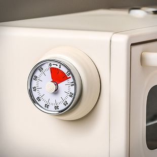 厨房计时器磁吸倒计时提醒器机械定时器可视化烹饪烘焙时间管理器