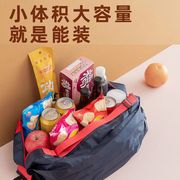 日本折叠风琴购物袋手提大容量收纳袋布袋单肩便携式旅行包买菜包