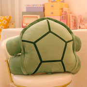 网红乌龟壳靠枕床头，靠垫办公室护腰座椅靠背抱枕，女生睡觉沙发客厅