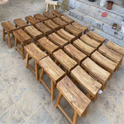 榆木茶桌实木茶桌椅组合实木，炕桌老榆木茶桌中式老榆木板门板原木
