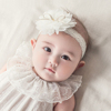 F306韩国进口女宝宝蕾丝花朵发带 公主头花 婴幼儿童百天摄影配饰