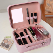 化妆包大容量带镜子多功能，便携式ins风跟妆，化妆箱硬壳化妆收纳盒