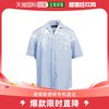 香港直邮潮奢 Dsquared2 男士条纹衬衫