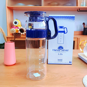 日本怡万家耐热玻璃冷水壶，大容量耐高温防爆凉水壶果汁壶家用茶壶