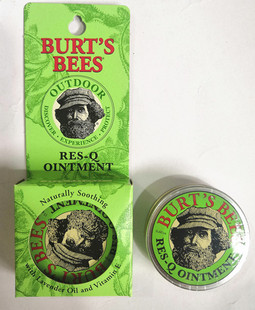 新包装美国Burt's Bees 小蜜蜂神奇紫草膏15g蚊叮虫咬止痒