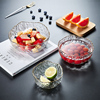 轻奢网红水果盘高颜值果篮，家用现代简约客厅，水晶玻璃零食干果盘
