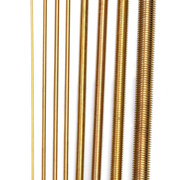 黄铜螺杆铜牙，条铜全牙螺丝杆，m4m5m6m8m10m12m14m16m18m20*1000mm