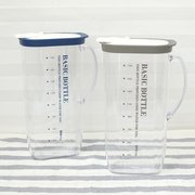 韩国进口凉水瓶冷水壶，家用白开水凉杯塑料水瓶透明水壶冰箱冷水杯