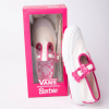 VANS X BARBIE联名款芭比粉玫红色蝴蝶结玛丽珍帆布鞋女休闲板鞋