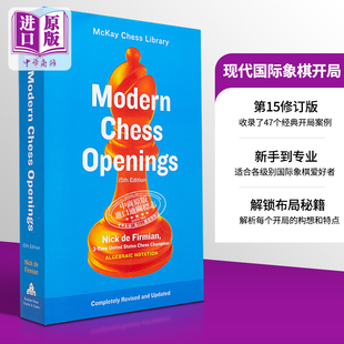 现代国际象棋开局mco-15国际象棋书籍，英文原版modernchessopeningsmco-15revised中商原版可搭后翼弃兵