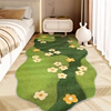 地毯卧室床边毯长条仿羊绒，保暖床下地垫沙发，茶几垫子轻奢防滑脚垫