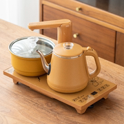 智能电茶炉全自动上水电热烧水壶泡茶具茶台一体电磁茶炉防烫套装