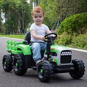 儿童拖拉机四轮电动汽车宝宝小孩玩具，车可坐人带遥控1一3周岁礼物