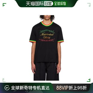香港直邮Mastermind JAPAN 平纹针织短袖 T 恤 MW24S12TS048008