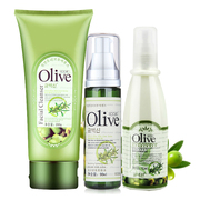 韩伊橄榄olive保湿补水3件套装，洗面奶+爽肤水，+乳液水润清透柔肤