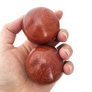 花梨木手球红木手球木质健身球健手球木质把玩工艺品一件