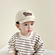 3-24个月婴儿帽子春秋薄款宝宝鸭舌帽防晒遮阳帽韩版潮棒球帽时尚