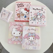 Hello Kitty苹果iPad 10代2023适用iPad air5保护套pro11平板壳air4笔槽10.2百变Y折10.9防摔iPad9.7全包10.5