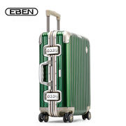 EBEN铝镁合金密码箱登机旅行箱行李箱小型20寸女拉杆箱万向轮男