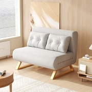 单人沙发床折叠两用2023年小户型折叠床，阳台多功能简易躺椅