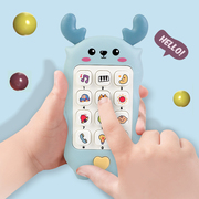 儿童玩具手机0-1岁婴儿可啃咬宝宝，益智早教多功能音乐电话男女孩3