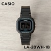 卡西欧手表女CASIO LA-20WH-1B小方表学生带闹钟防水数显电子表