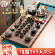 功夫茶具套装2023家用全自动烧水一体茶台一整套现代茶盘高端