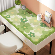 绿色书桌垫写字台儿童桌垫书桌学生专用课桌桌面垫皮革桌布保护垫