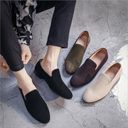 磨砂皮豆豆鞋日常商务，驾车男鞋dailydrivingbusinessmenshoes