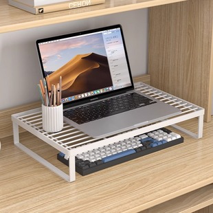 电脑支架笔记本架烧烤架笔记本散热家用桌面增高支架托悬空办公桌