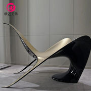 创意玻璃钢休闲躺椅个性设计时尚懒人椅异形沙发椅居家懒人躺椅