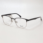 帕莎眼镜框眉毛框男士必入商务休闲复古眼镜架超轻镜架86527