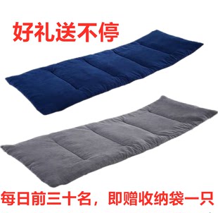棉垫躺椅折叠床办公室午休床，单人床午睡床，陪护床三折床灯芯绒垫