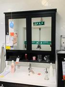 宜家国内汉尼双门镜柜浴室镜，柜卫生间墙壁挂式储物镜柜