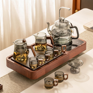 茶盘全自动套装一体家用客厅智能电陶炉煮茶泡茶小茶台茶具烧水壶