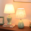 美式简约现代创意陶瓷卧室，床头灯欧式客厅书房，装饰暖光小夜灯台灯