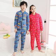 幼儿童装加厚棉服内胆冬季宝宝手工棉衣服儿童纯棉花棉袄棉裤套装