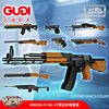 古迪军事8合1套装AK-47突击步组装模型男孩小颗粒拼装积木40603