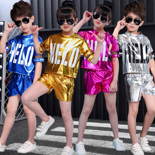 六一儿童演出服爵士舞男女童，幼儿园表演少儿嘻哈现代舞街舞蹈服装