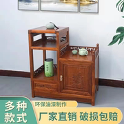 茶水柜 餐边柜实木质储物柜茶柜酒水柜落地置物柜厨房客厅收纳柜