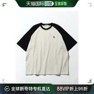 日本直邮u.s.poloassn.大马logo棒球，短袖t恤plm41203