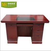 昆明办公桌木质办公桌1.2米电脑桌写字台经理办公桌经理桌台式桌